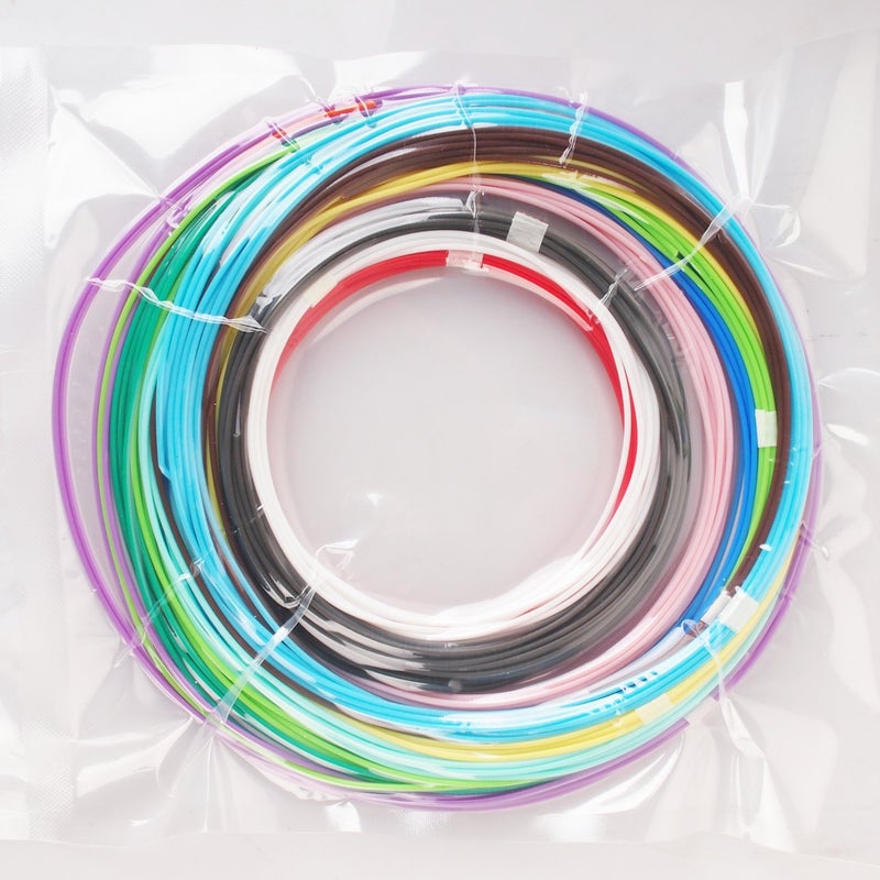 mkoem 3D Pen PLA Filament Refills 1.75mm, 16 Colors, 10 Foot per Color, Total 160 Foot - Image 4